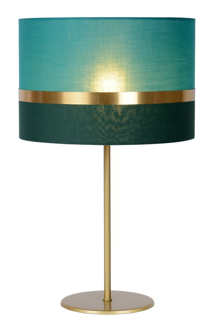 Lampada da tavolo Lucide Extravaganza lino verde E27