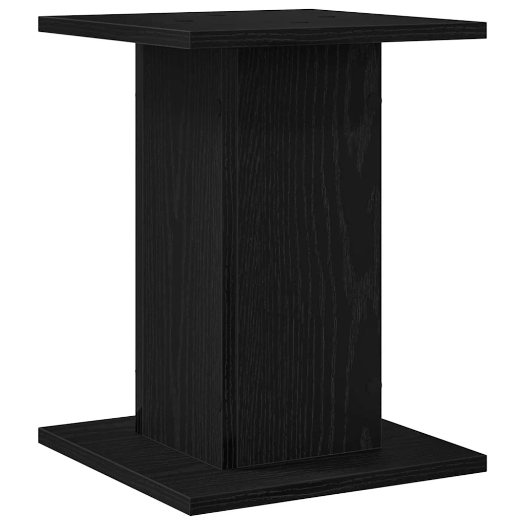 Supporto per piante 2 pz Rovere Nero 30 x 30 x 40 cm 3345113