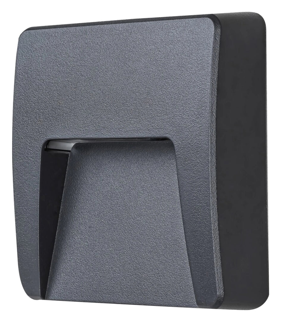 Applique esterna LED 3W antracite Trento IP65 Rabalux
