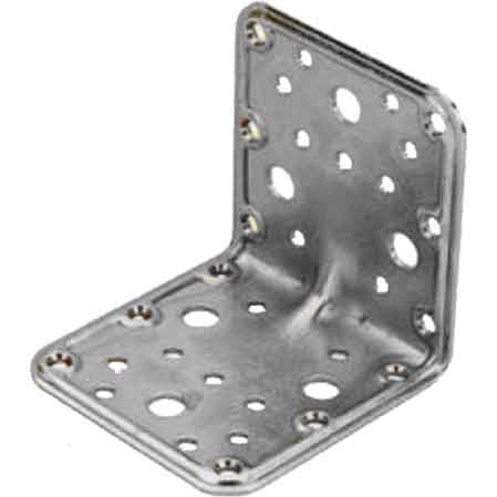 PIASTRA AD ANGOLO 8 50x50x35 mm - 50 pezzi