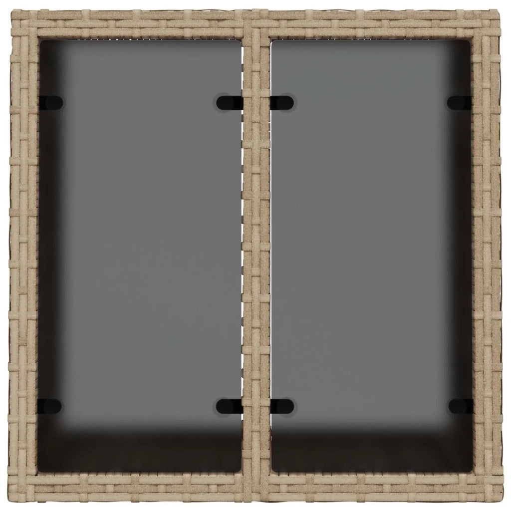 Set di divani 6 pz 4-Numero di posti Beige e Grigio Chiaro 3447089