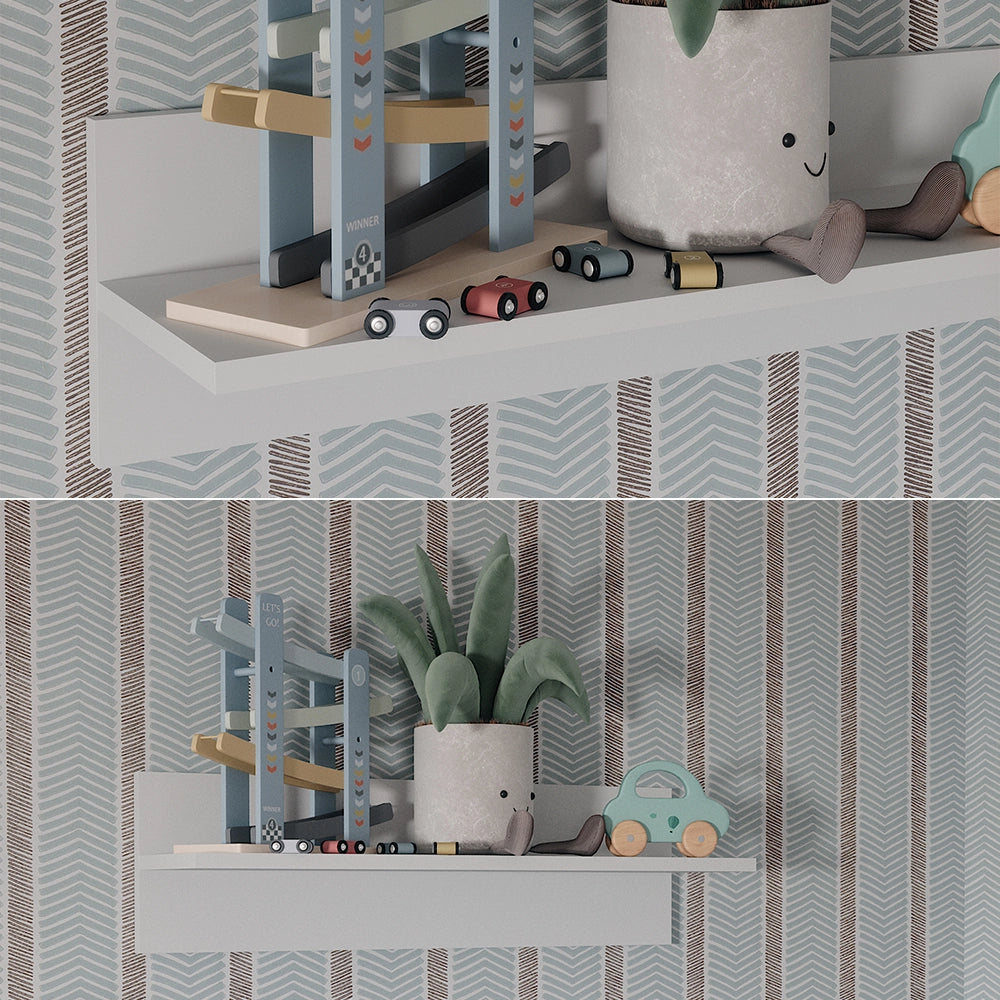 Vitalispa Scaffale a muro Bianco 70 x 20 cm