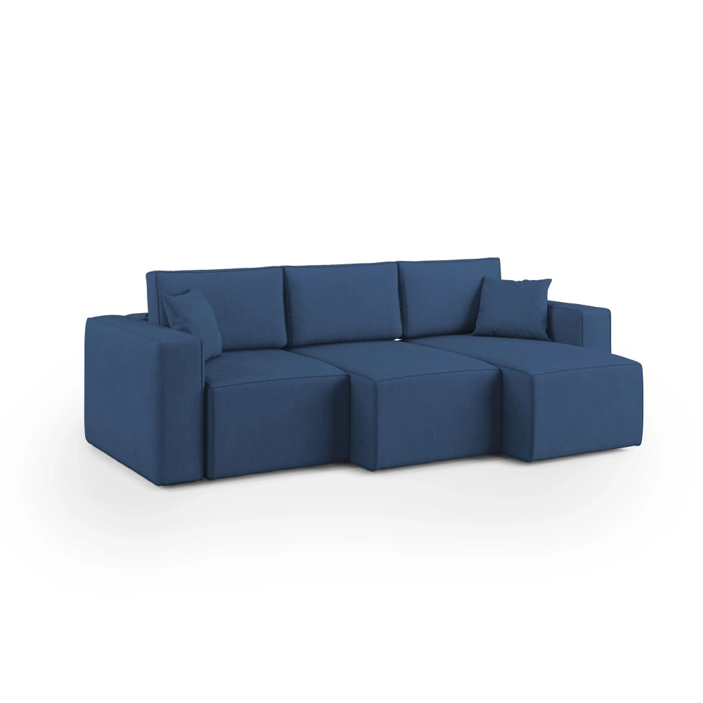 Morfeo Divano 3 sedute tessuto impermeabile 245 cm blu