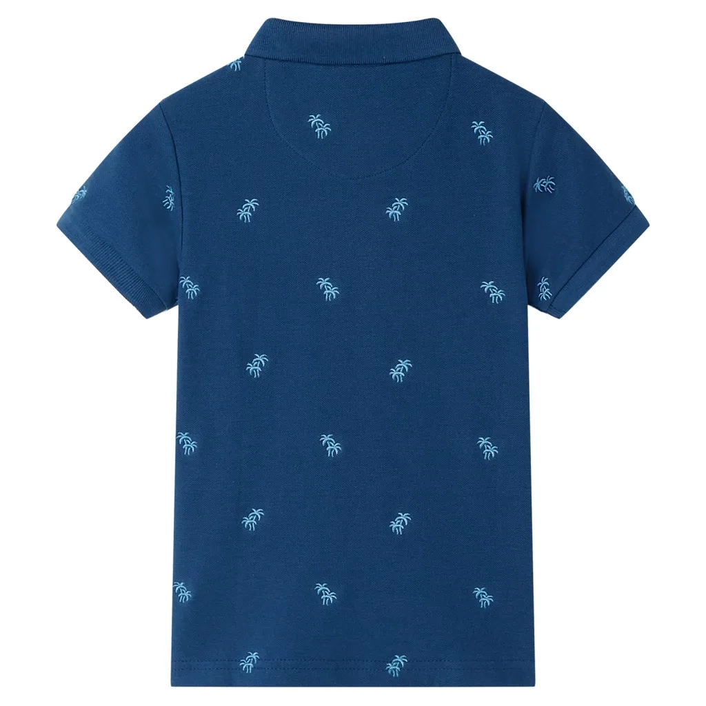 Polo da Bambino Blu Scuro 104