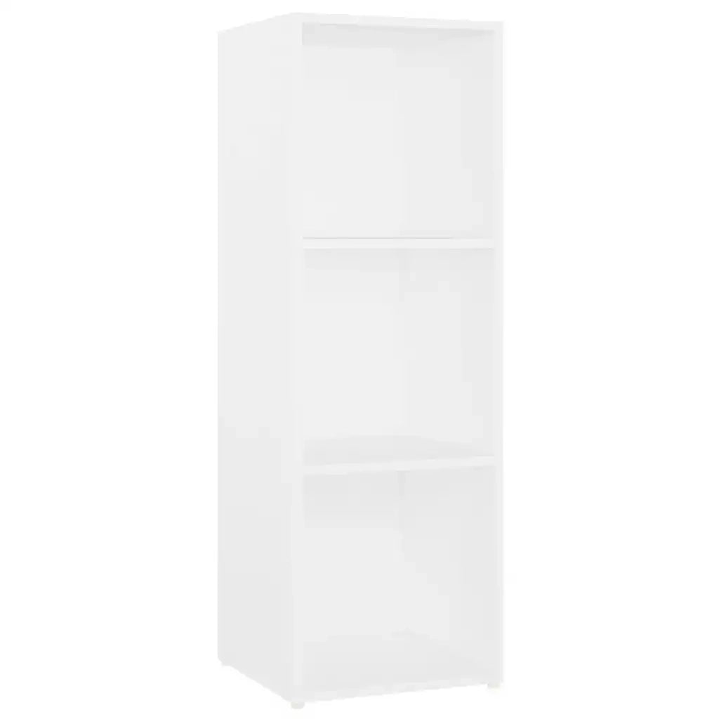 Mobili TV 2 pz Bianchi 107x35x37 cm in Legno Multistrato 3079907