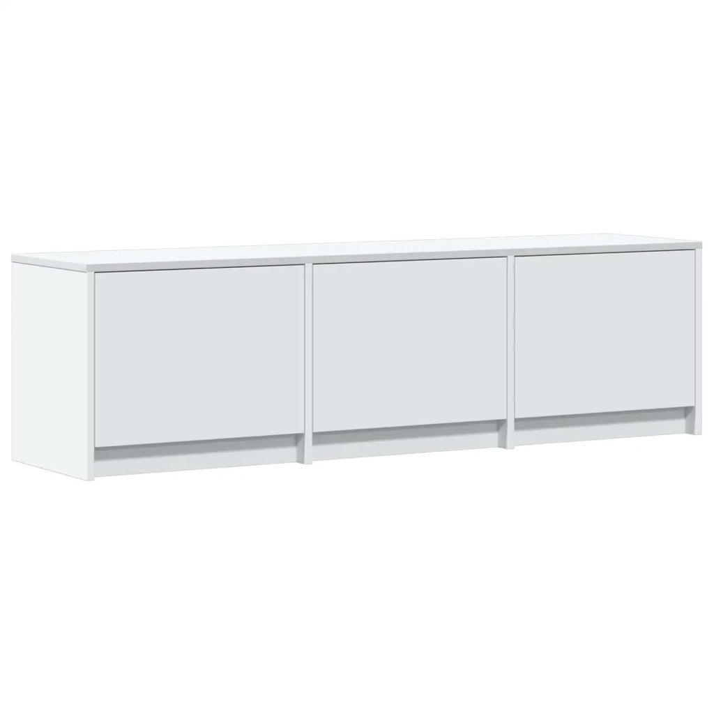 Mobile TV con LED Bianco 140 x 34 x 40 cm Legno ingegnerizzato 3418710