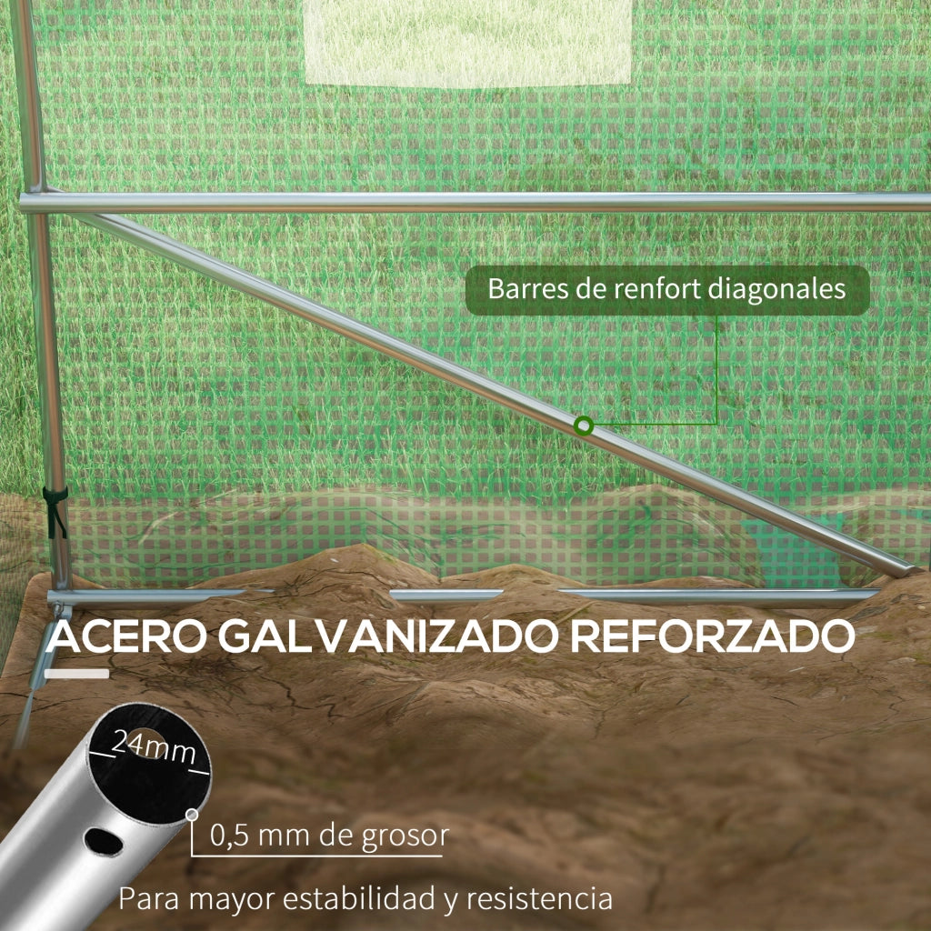 Serra Tunnel 6x3x2 m ¨C Minimal ¨C Verde