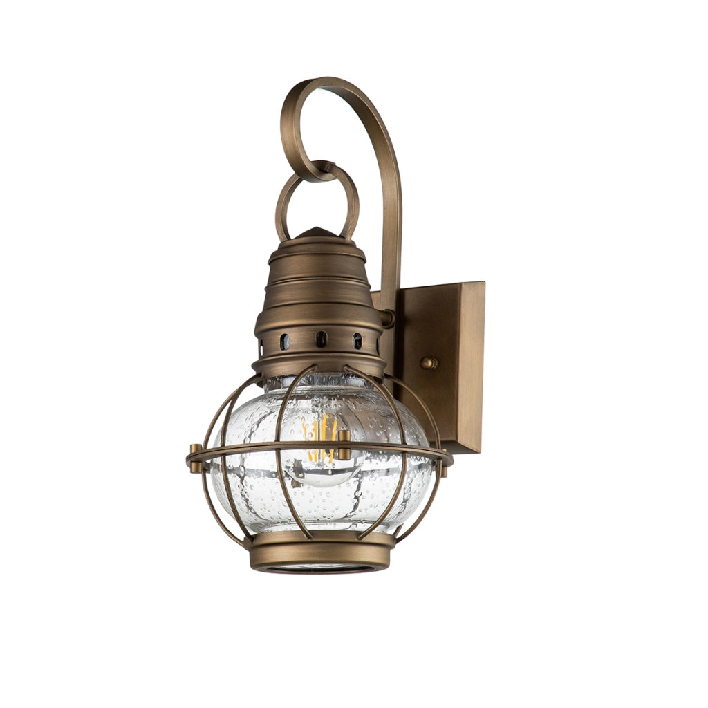 Applique esterna Bridge Point ottone E27 60W Kichler