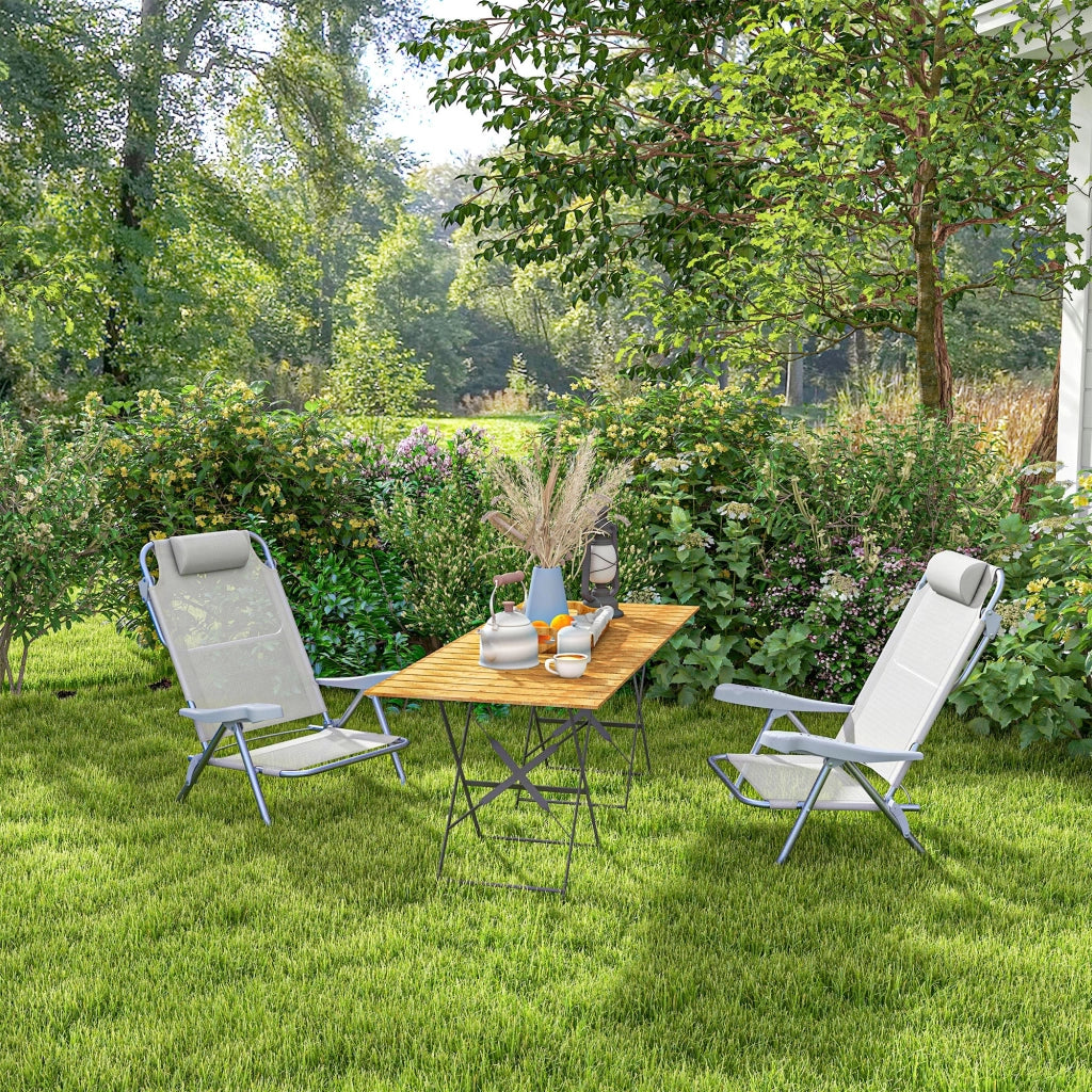 Sedia da giardino pieghevole ¨C zephmum ¨C nero