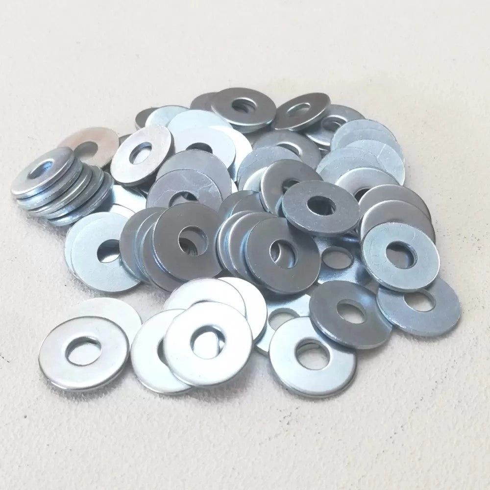 Rondella m 6 x 18mm zincata larga - 2000pz