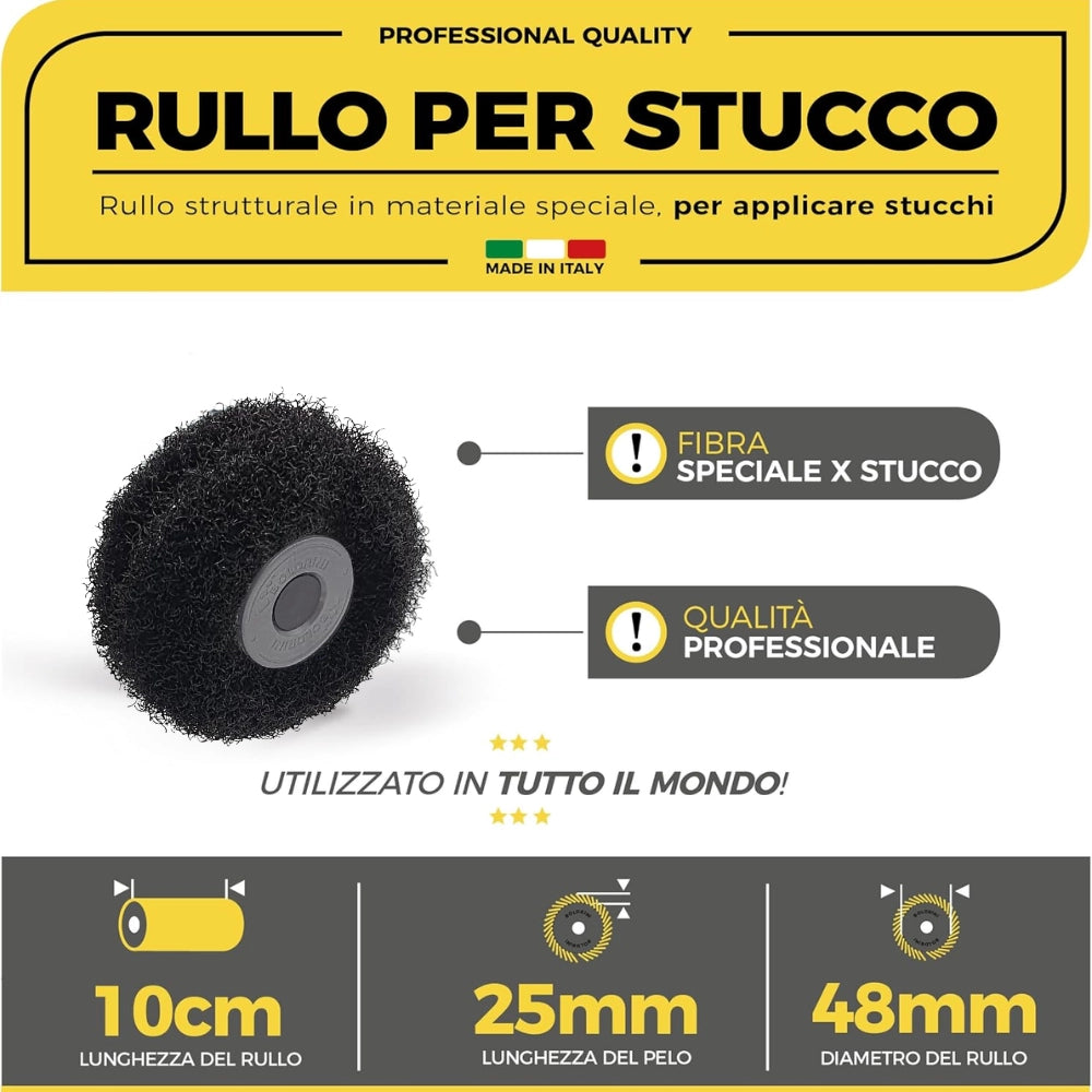 Boldrini rullo angolare per applicazione stucco su angoli