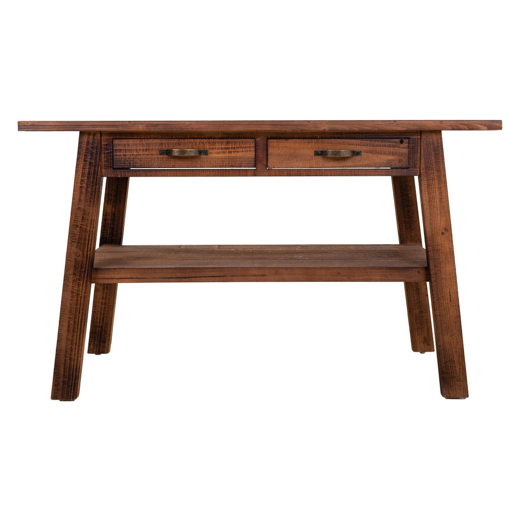 Mobile ingresso in legno marrone, 127x56x76h cm