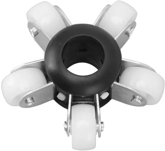 Guida per tubi - Ruote guida - Cassetta di ispezione fognaria - Sostenibile e protettiva - 90 mm - Ruote guida - Ideale per tubi da 23 mm - Adatto per l'ispezione fognaria...