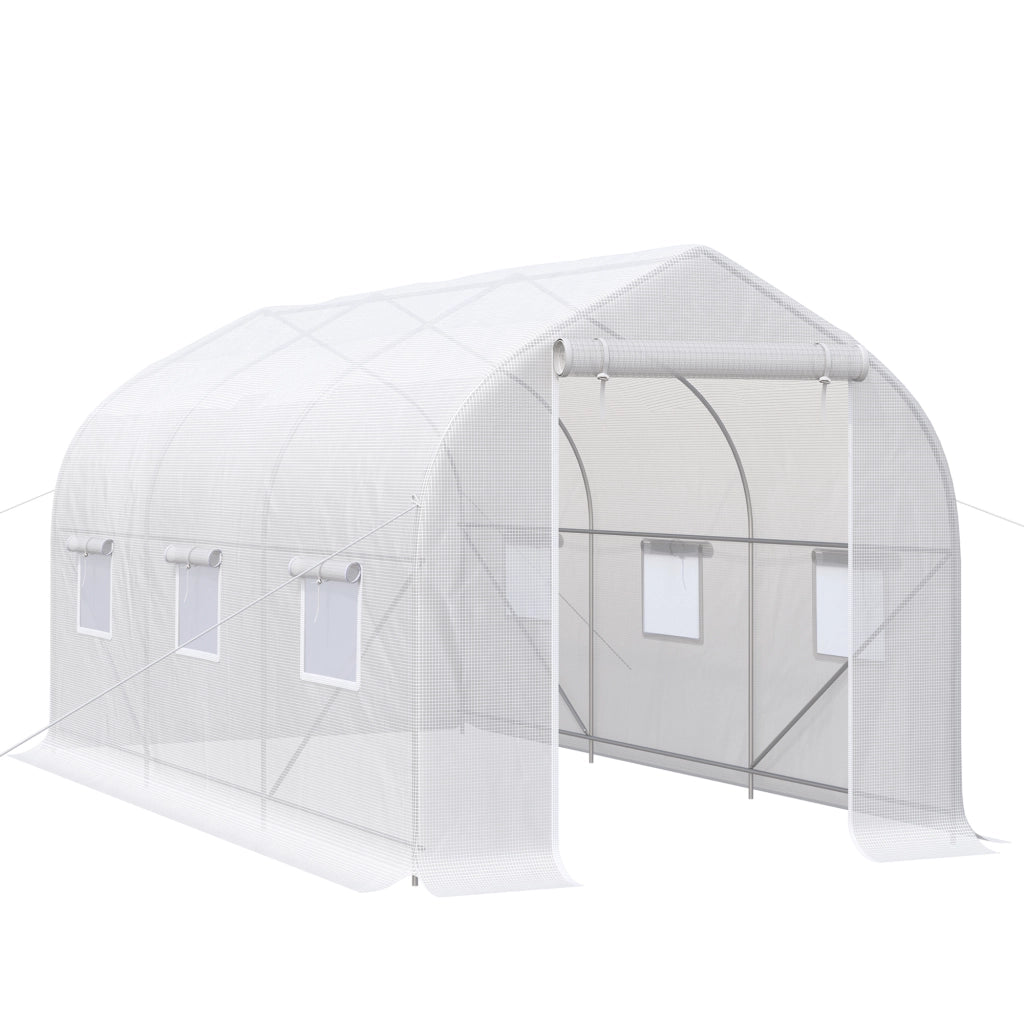 Serra da giardino 4x2x2 m ¨C Minimal ¨C Bianco