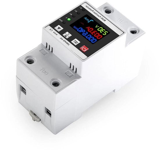 Misuratore di Corrente DIN-rail Metro di Corrente Intelligente Protezione da Soprasvolta DIN-rail e Protezione da Soprasvolta AC 230V 63A (GJAYS109919-01)