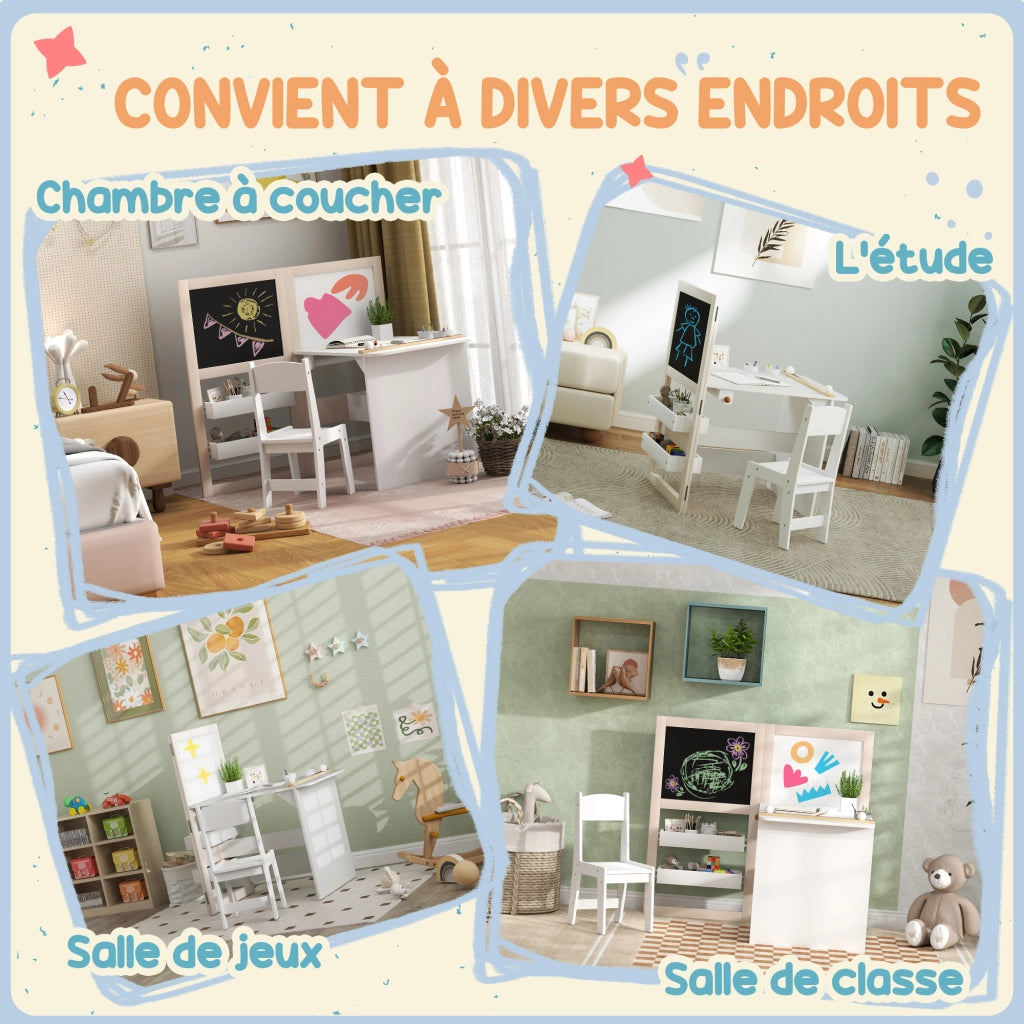 Tavolo bambini ¨C Minimal ¨C bianco