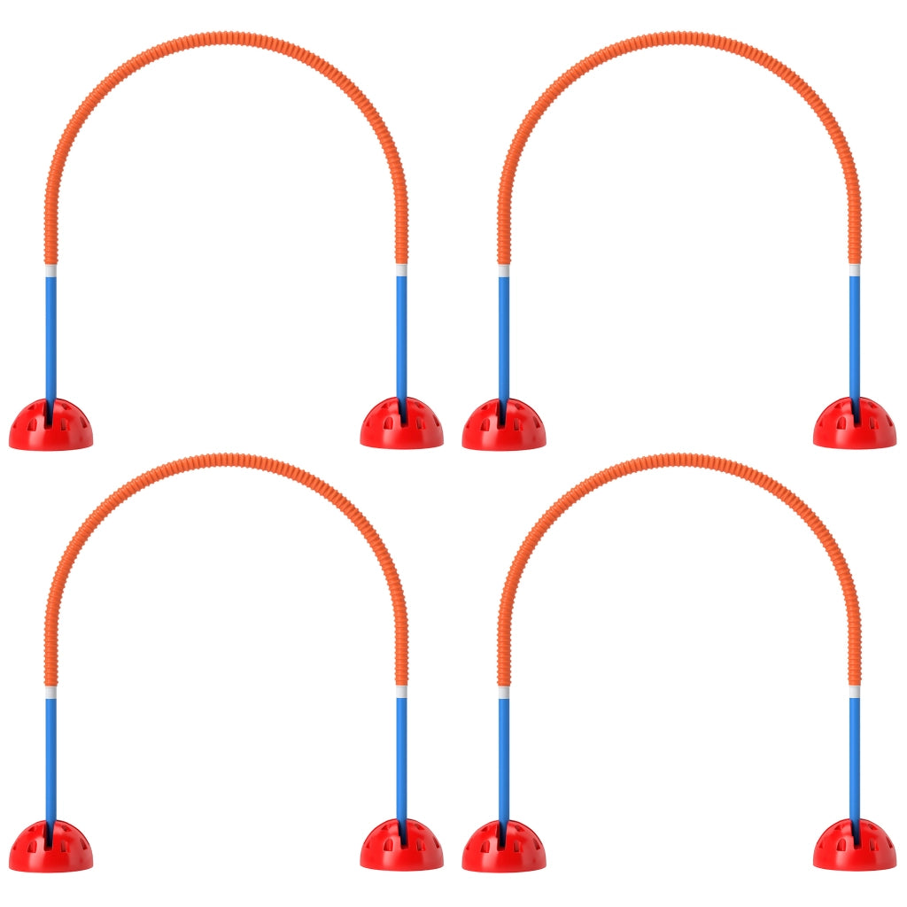 Set Agility per Cani 4 Pezzi con Porte Regolabili ¨C zephmum ¨C Blu