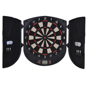 Bersaglio Freccette Elettronico per 8 Giocatori con 6 Freccette, Schermo LCD, 2 Porte e 26 Modalit¨¤ di Gioco
