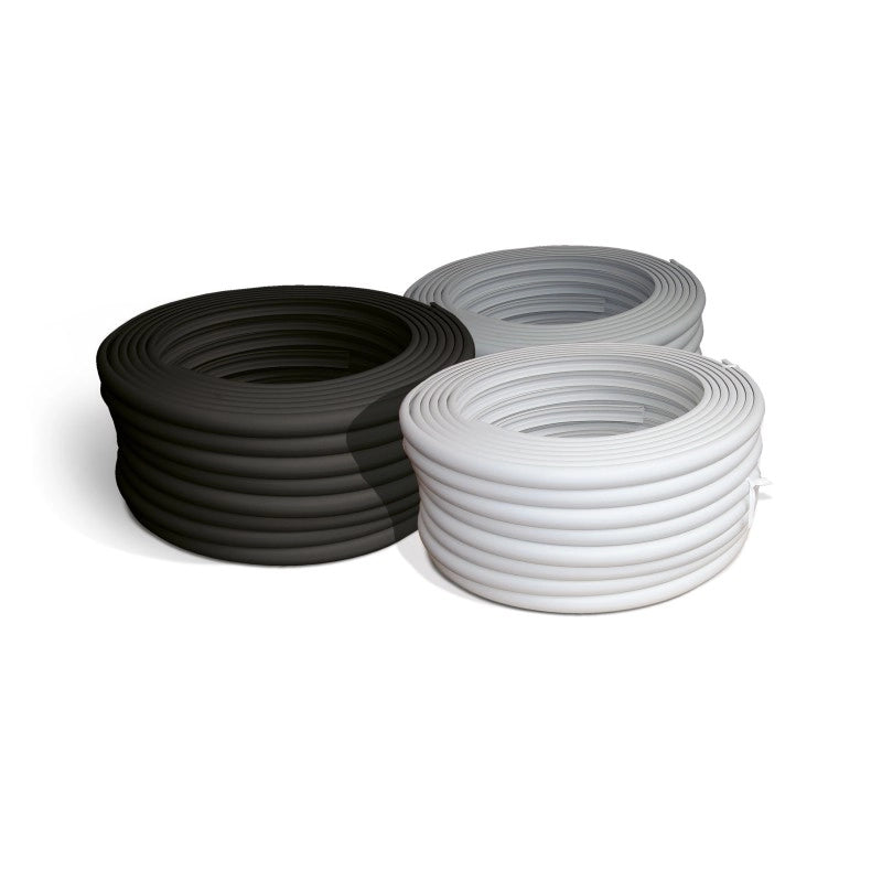 PROFILO RADIAL MM. 65 BIANCO MT.24 RADIAL PROFILE 40 MM GREY
