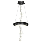Lampada a sospensione Milagro Spark Ø40 nero LED 35W 3000K