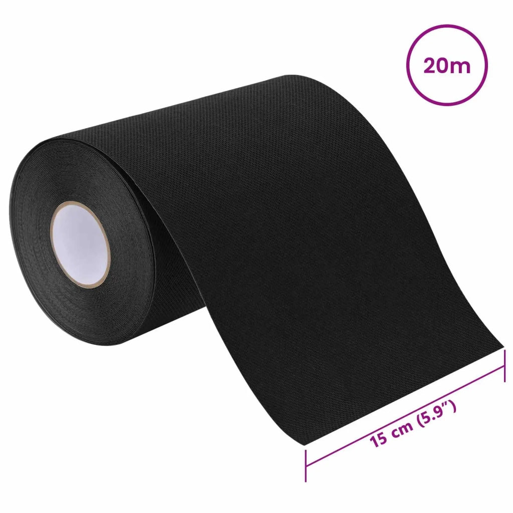 Nastro adesivo per erba sintetica Nero 15 cm x 20 m 42042344