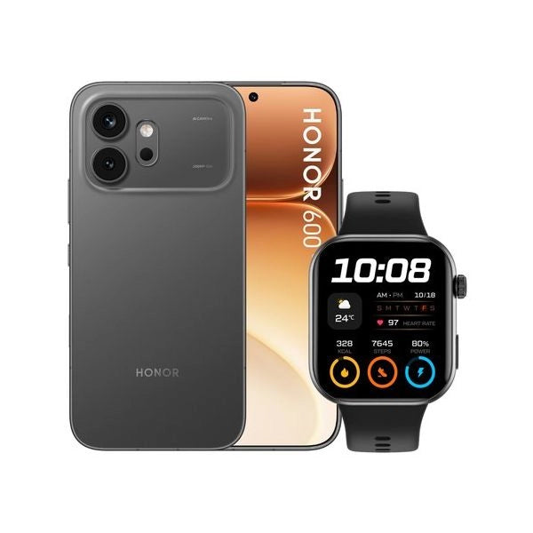 Smartphone honor bndh600b2ib256 600 bundle choice watch 2i black