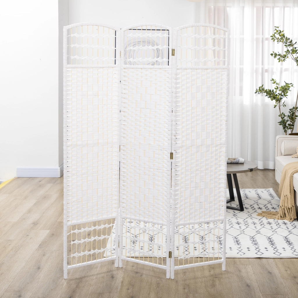 Paravento in legno 120x170 cm ¨C Minimal ¨C bianco