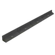 Bordura Flessibile da Giardino 36 x 1,2 m Grigio con Martello in Gomma
