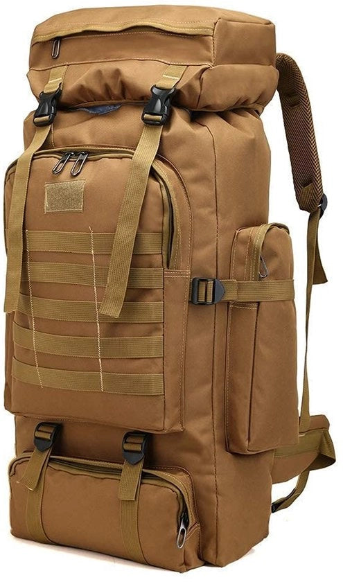 Zaino da trekking acqua resistente 80L