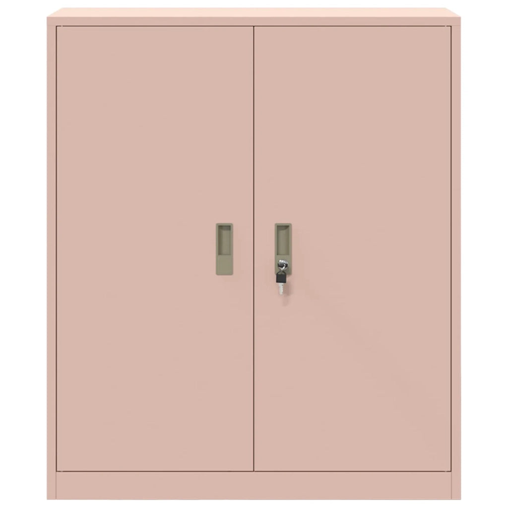 Armadio Rosa 90 x 40 x 105 cm Acciaio