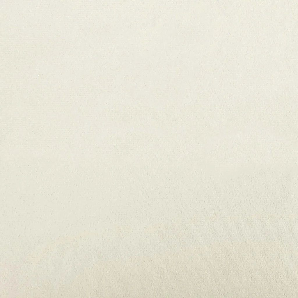 Cornice del letto ad angolo Crema 90 cm x 190 cm Velluto 42016385