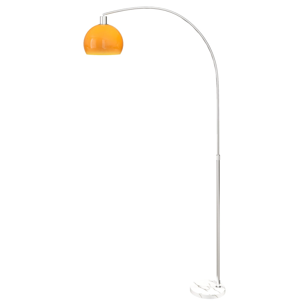 Lampada da terra ¨C Minimal ¨C arancione 26x90x180cm