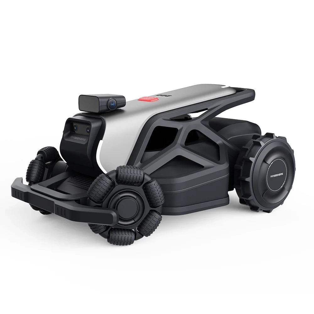 Robot tagliaerba Navigazione AI 300° RTK – impermeabile IPX6 – App per smartphone – 2400 m²