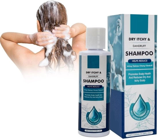 Shampoo per capelli secchi 100 ml - Idratante - Anti-pellicola - Capelli secchi - Follicolite - Capelli lucenti - Shampoo per capelli secchi