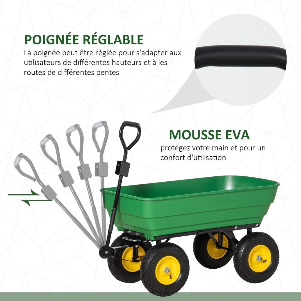 Carriola Giardino ¨C Minimal ¨C 125L Giallo Verde