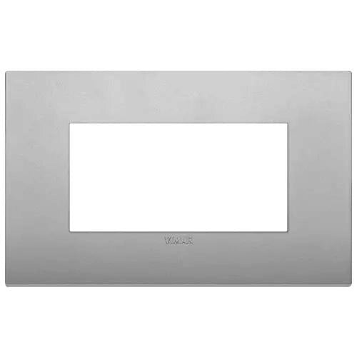 VIMAR ARKE - PLACCA CLASSIC 4M SILVER MATT