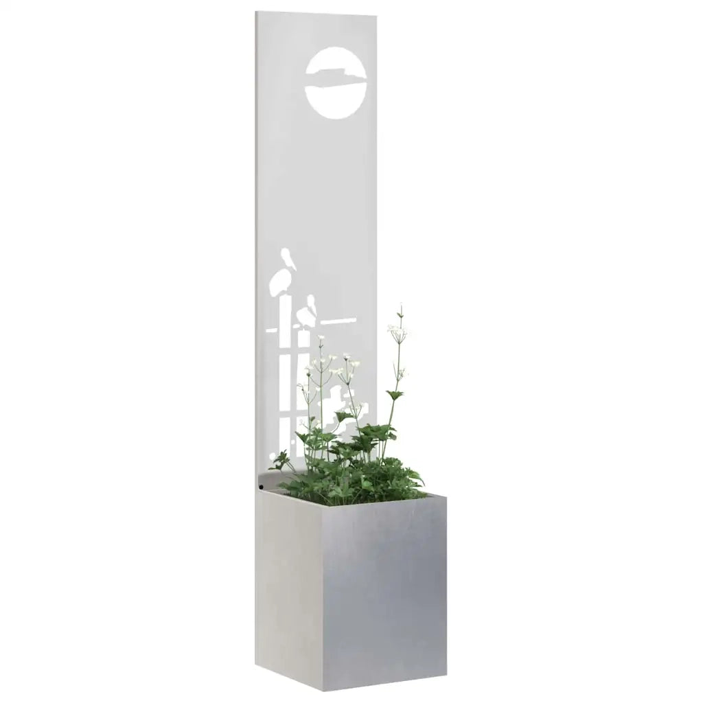 Schermo per privacy in giardino Traforo Argento 32 x 150 cm CFW8773648