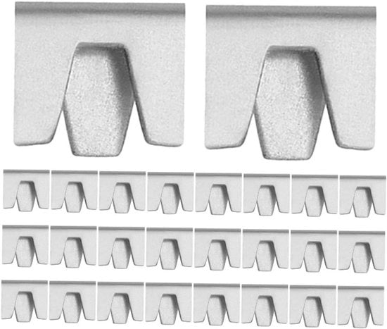 50 kooiklemmen universali per animali da casa, set con hasp, installazione semplice e duraturo, adatto per diverse gabbie