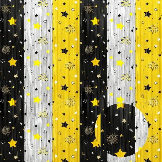 Decorazione per Capodanno con Tendenze d'Argento e Oro