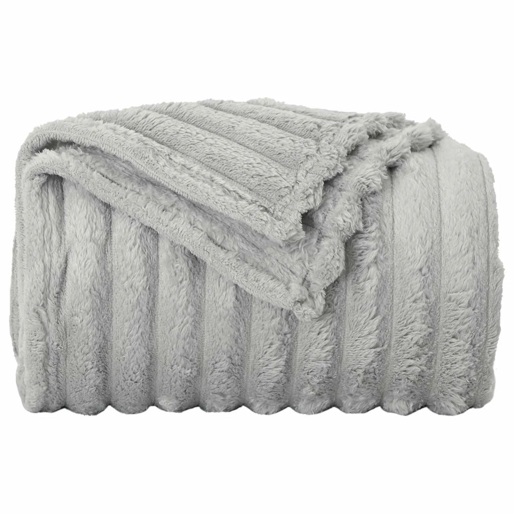 Coperta Grigio 200 x 150 cm Panno