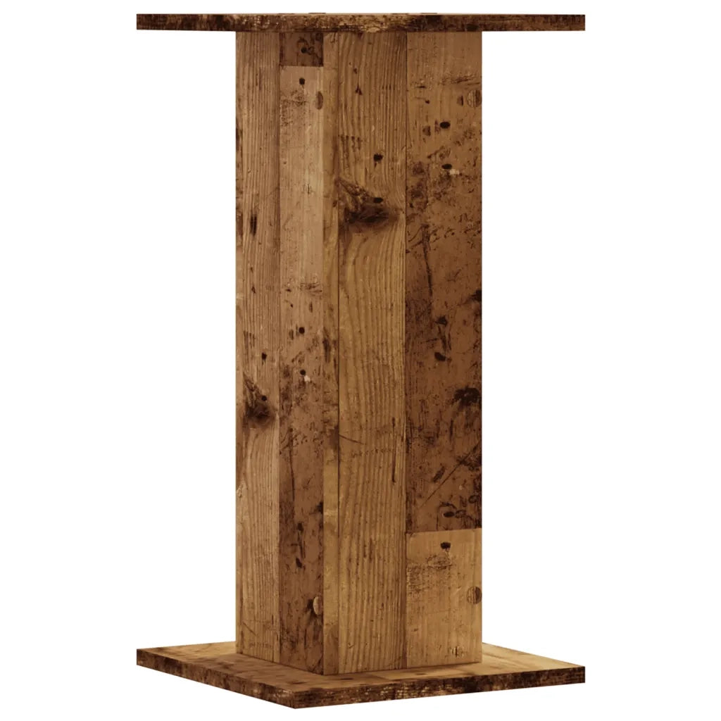 Supporti per piante | Sostegno per piante 2 pz Legno Vecchio 30x30x60 cm Truciolato