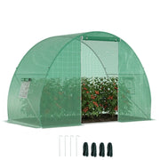 Serra da Giardino in Acciaio con Finestre ¨C Minimal ¨C Verde 1.5x3x2m