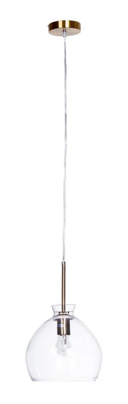 Lampadario 1 luce D.25x160h metallo