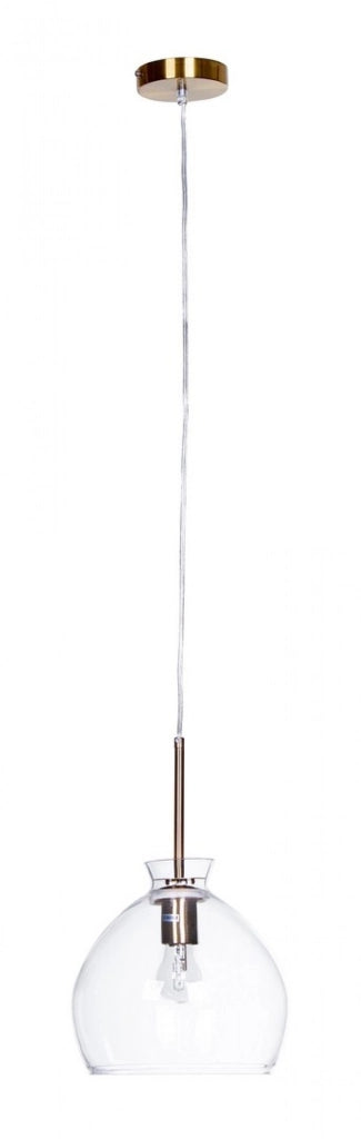 Lampadario 1 luce D.25x160h metallo