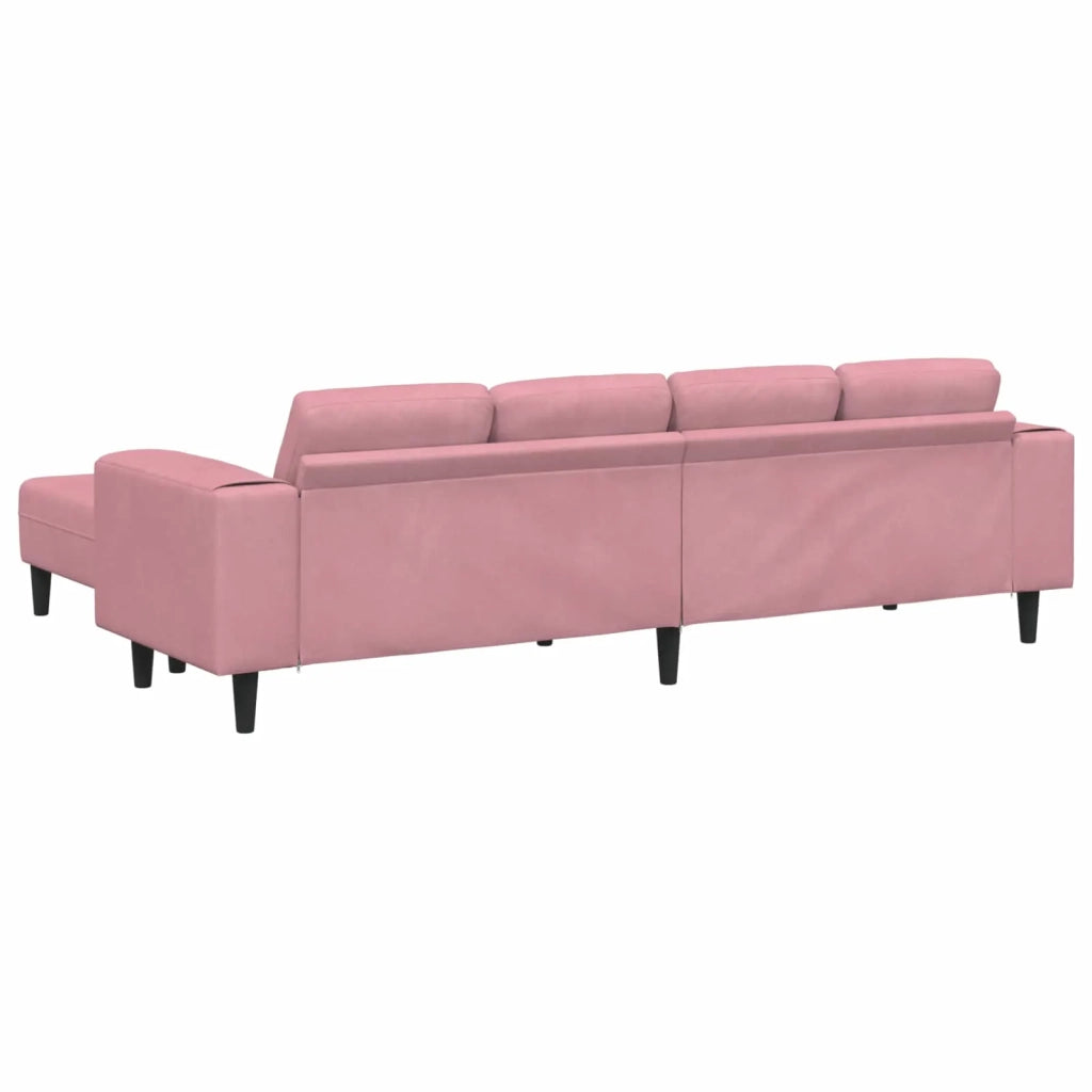 Divano per Soggiorno 3 pcs Rosa 3335125
