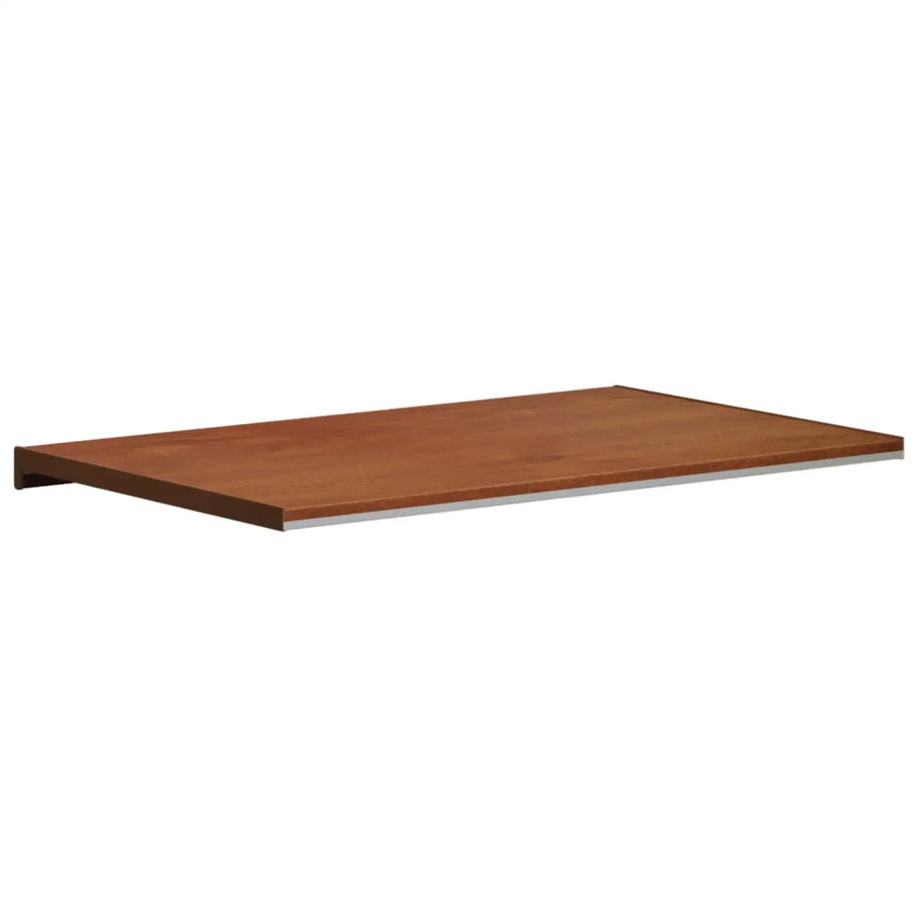 Soglia della Finestra Legno Marrone 80 x 50 x 4,5 cm PVC 42046934