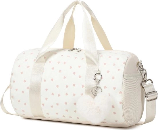 Borsa a spalla per bambini con glitter - colore arcobaleno