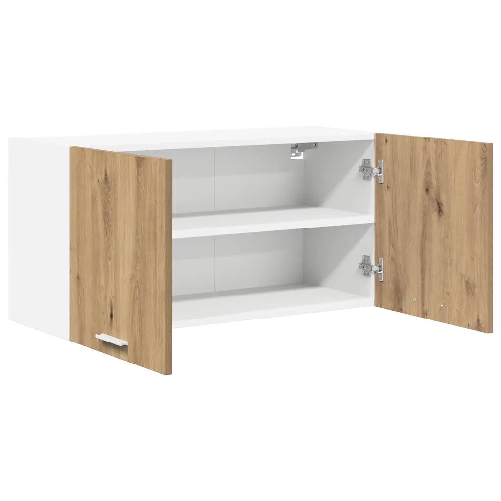 Armadio pensile con porta Rovere artigianale 80 x 31 x 40 cm 884185