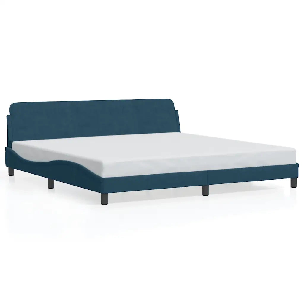 Giroletto Dover Blu 200x200 cm in Velluto 373256