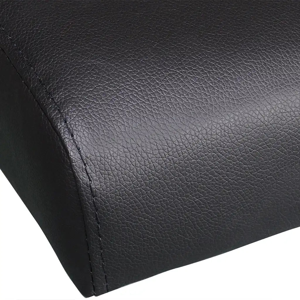 Divano Letto con 2 Cuscini-Sofa Letto-Daybed in Similpelle Regolabile Nero